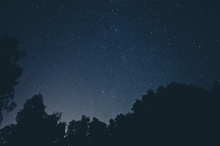sky-night-space-trees
