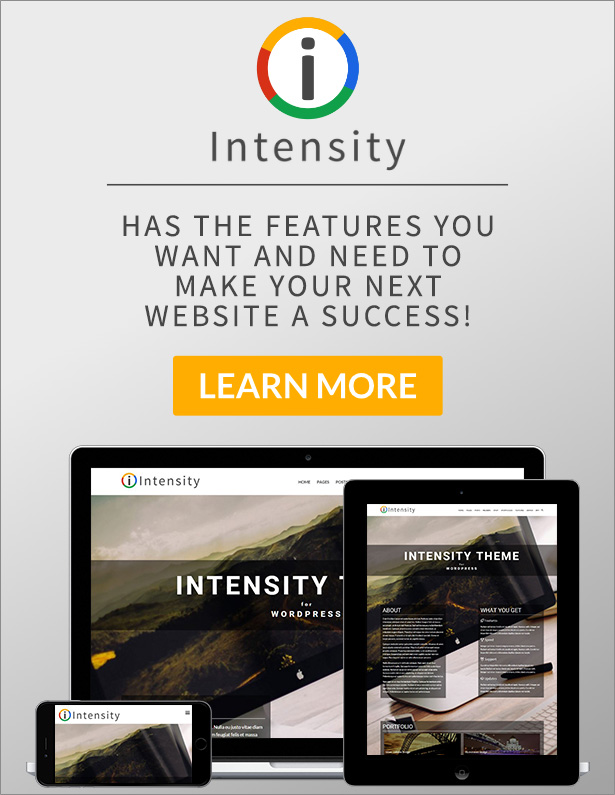 Intensity | Responsive Multi-Purpose Theme - 1